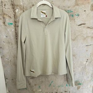 Tracksmith Rapid Transit Popover, Sage Green